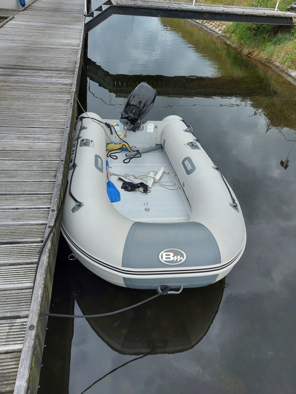 Basemarine 360 met mercury 15 pk