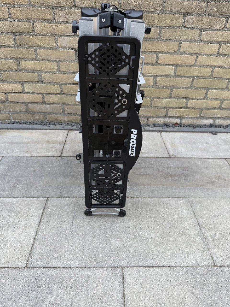 Pro User Diamant opvouwbare fietsendrager incl sleutels en tas
