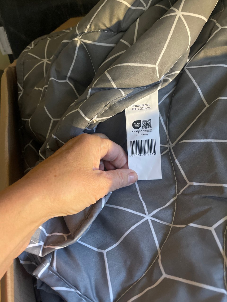 Dekbed zonder hoes