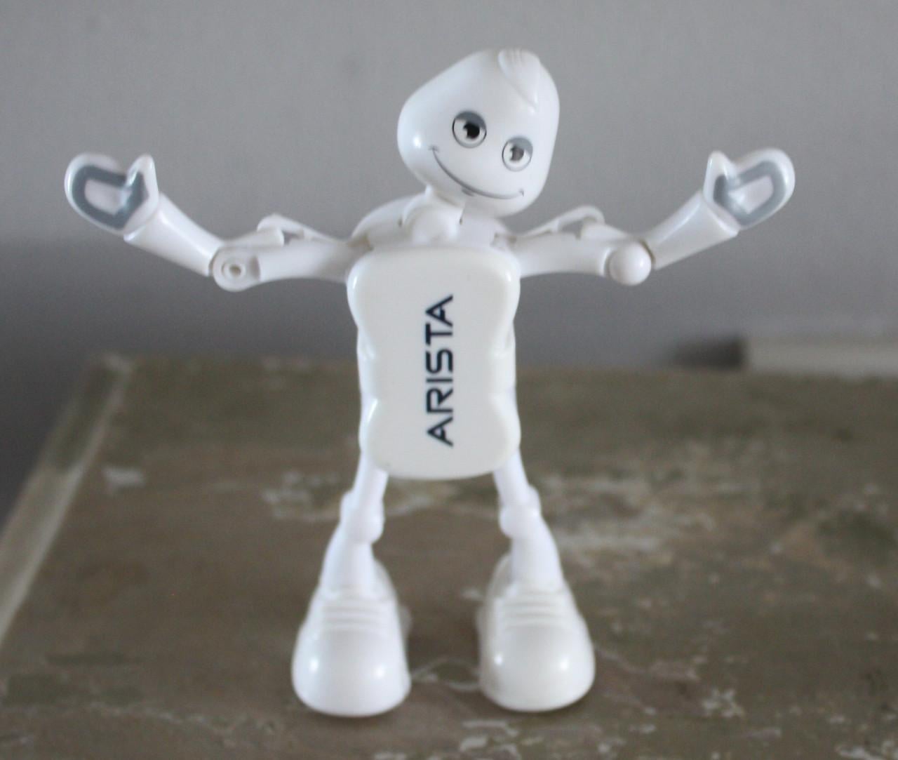 Grapping poppetje wat danst van links naar rechts