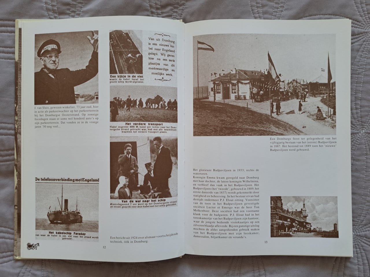 OOSTKAPELLE EN DOMBURG TOEN EN NU - Jacky Nijsen - 1994