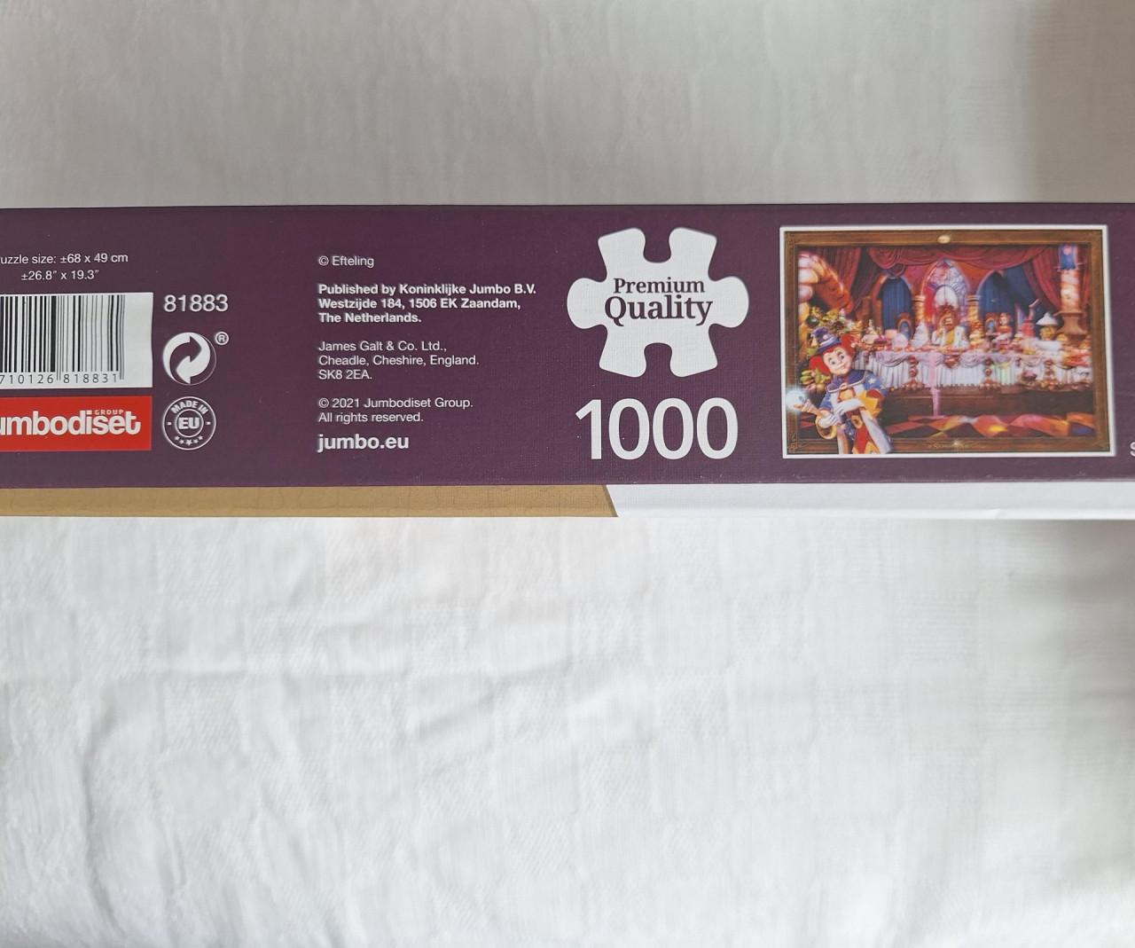 Jumbo Efteling puzzel Symbolica 1000 stukjes