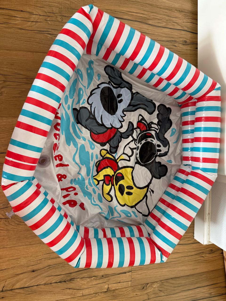 Woezel en pip badje en babyfloat