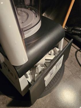 Mooie Bosch foodprocessor voor koken en bakken met opberglade..