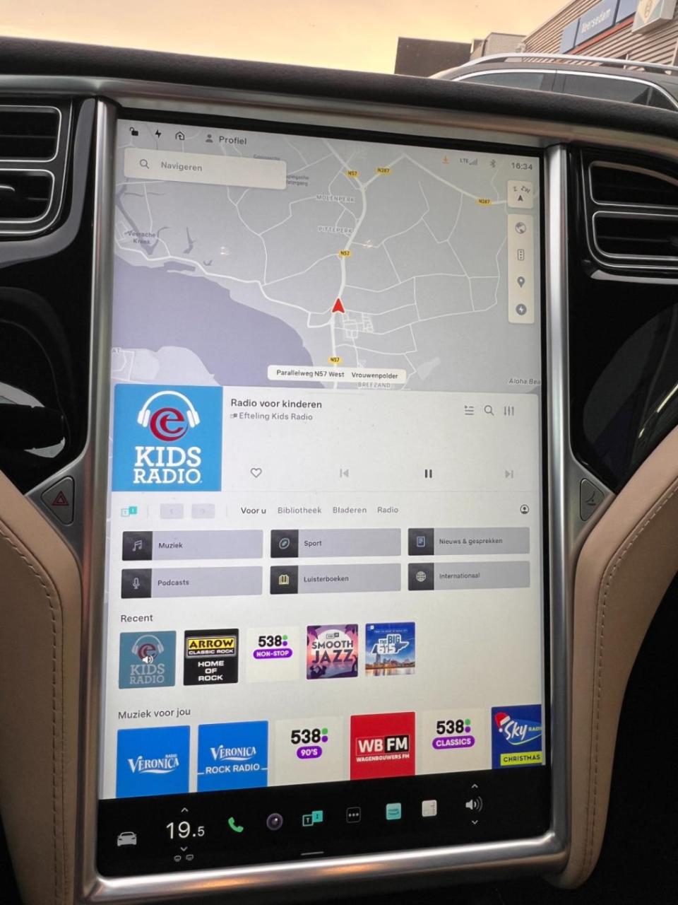 Tesla Model S 70d nieuw accupakket, leer, elektr. schuifdak, 21 inch velgen