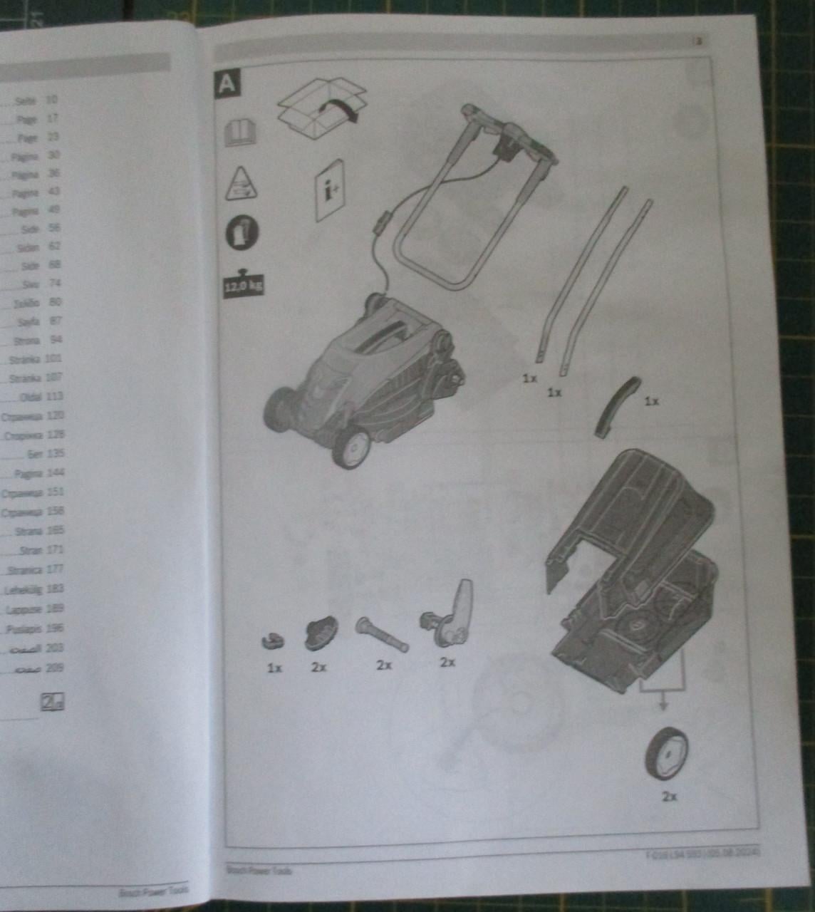 Bosch grasmaaier