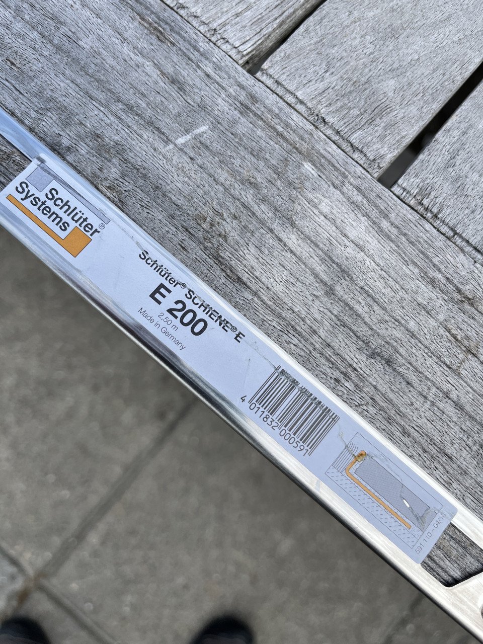 Restanten RVS-tegelprofiel 10mm en 20mm