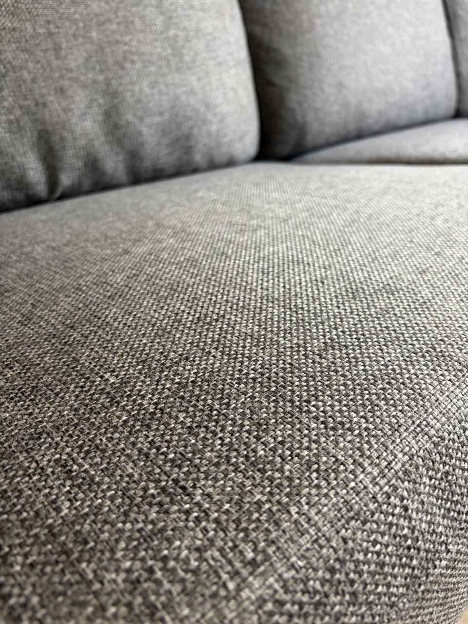 * Gereserveerd * Hoekbank fauteuil poef
