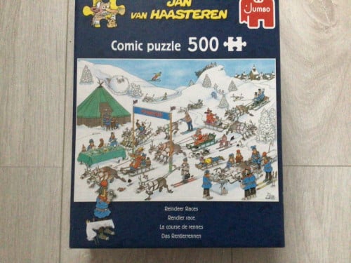 Jan van Haasteren : Rendier race