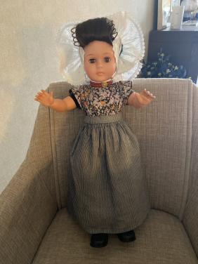 Klederdracht pop Zeeuws