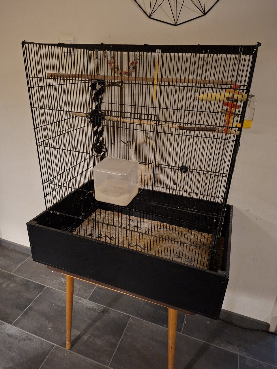 Vogelkooi groot (75,5cmx45cmx90cm)