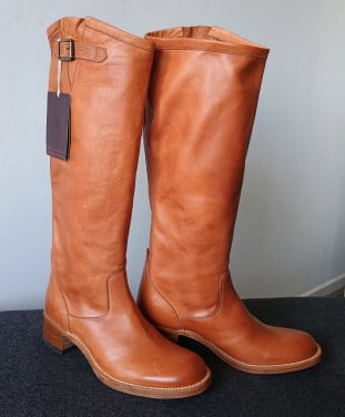 NIEUWE leren instaplaarzen maat 40 - merk SENDRA