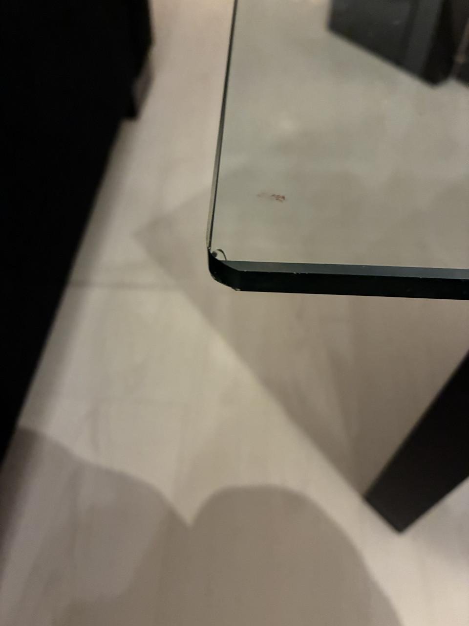 Retro glazen IKEA salontafel