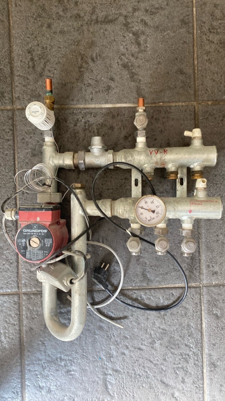 Pompgroep vloerverwarming