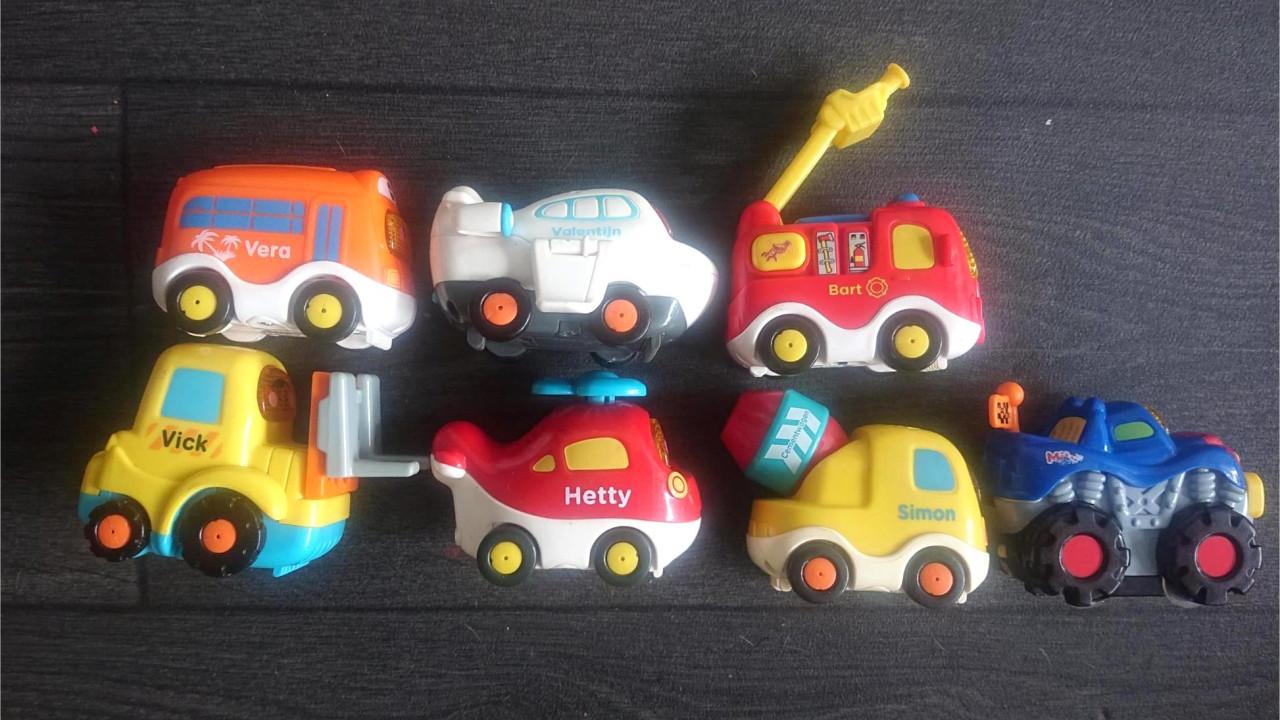 Auto garage Vtech Toet toet +20 auto's