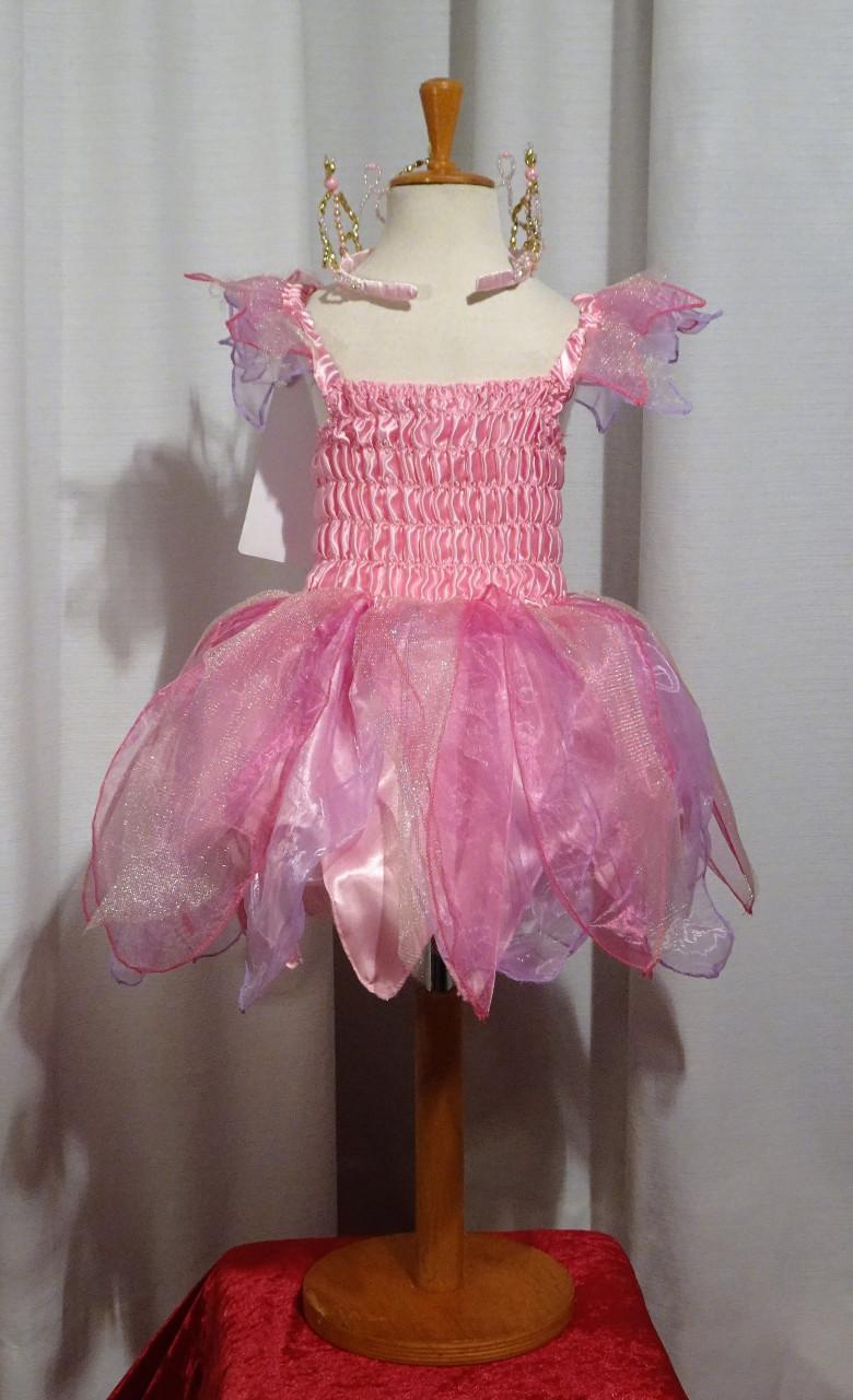 Nieuw ! Maat 98 Mooie Roze Prinsessenjurk