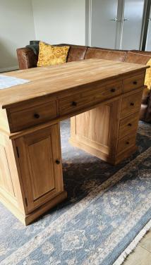 Teak bureau