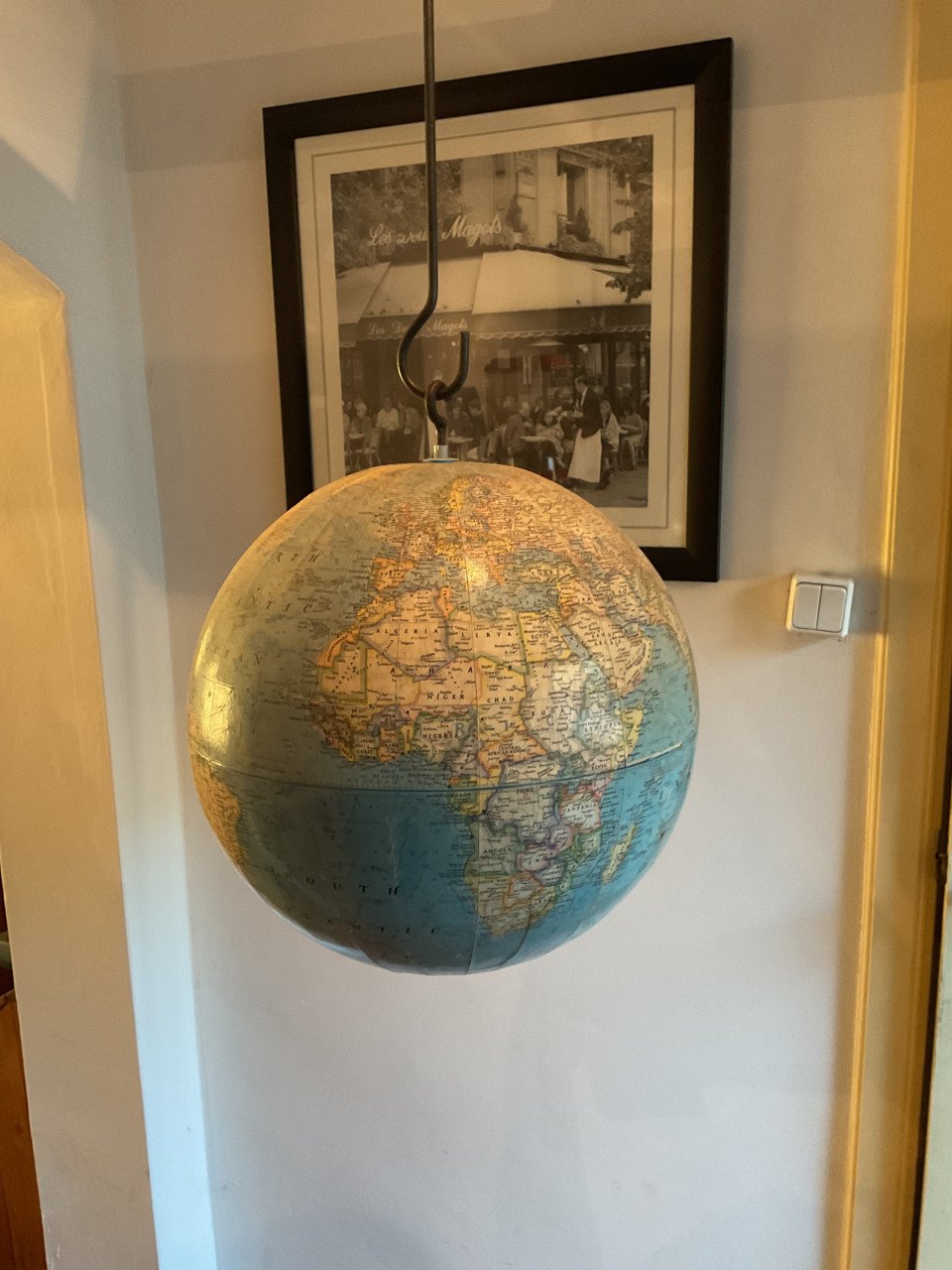 Globe om op te hangen