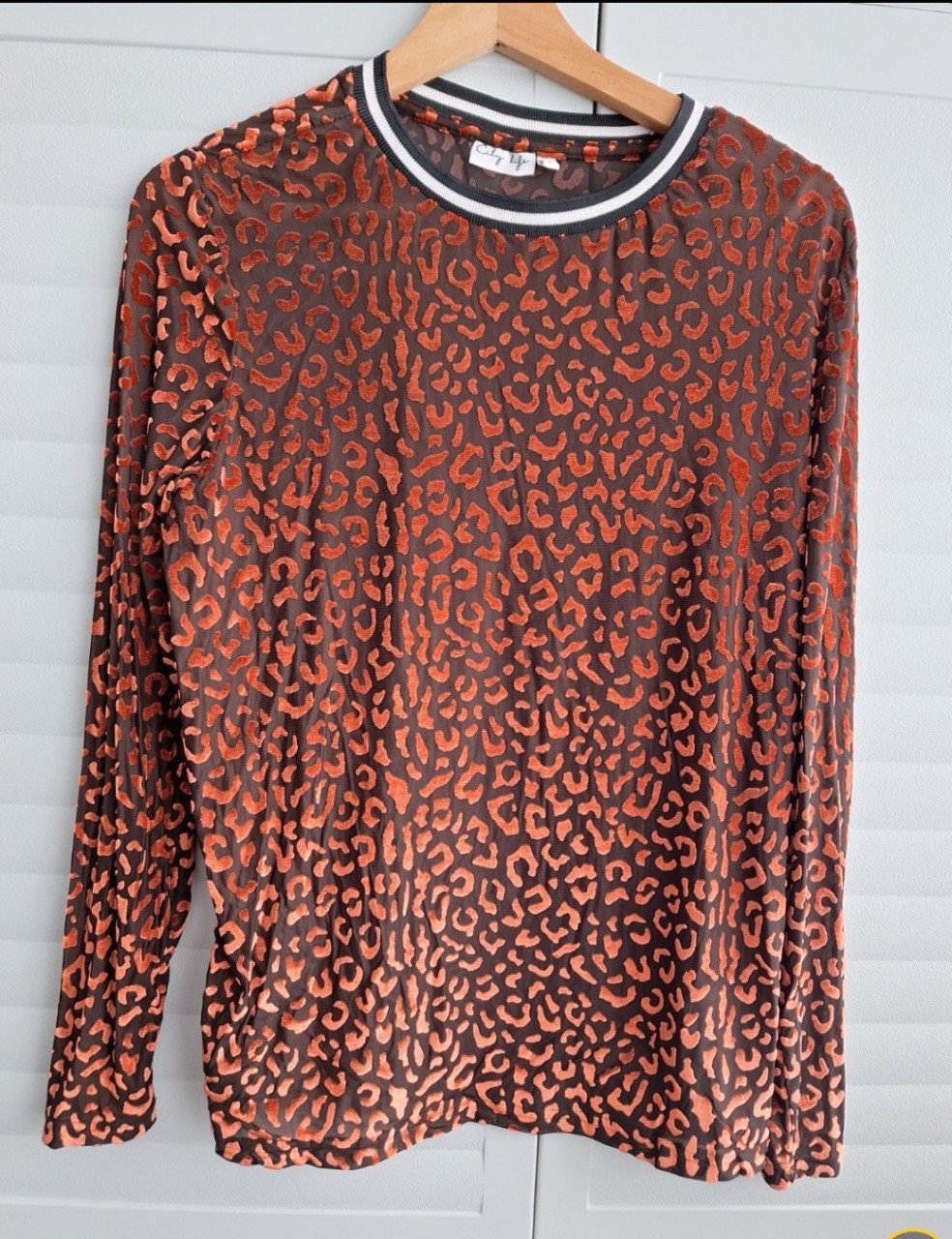 2 panterprint shirts