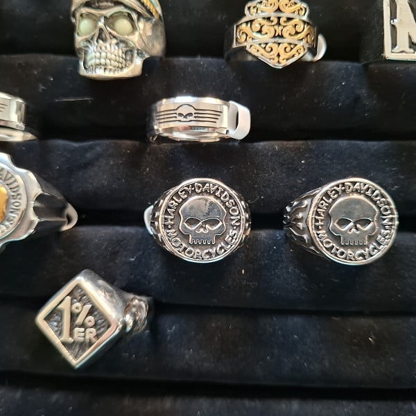 23 NIEUWE Biker Ringen