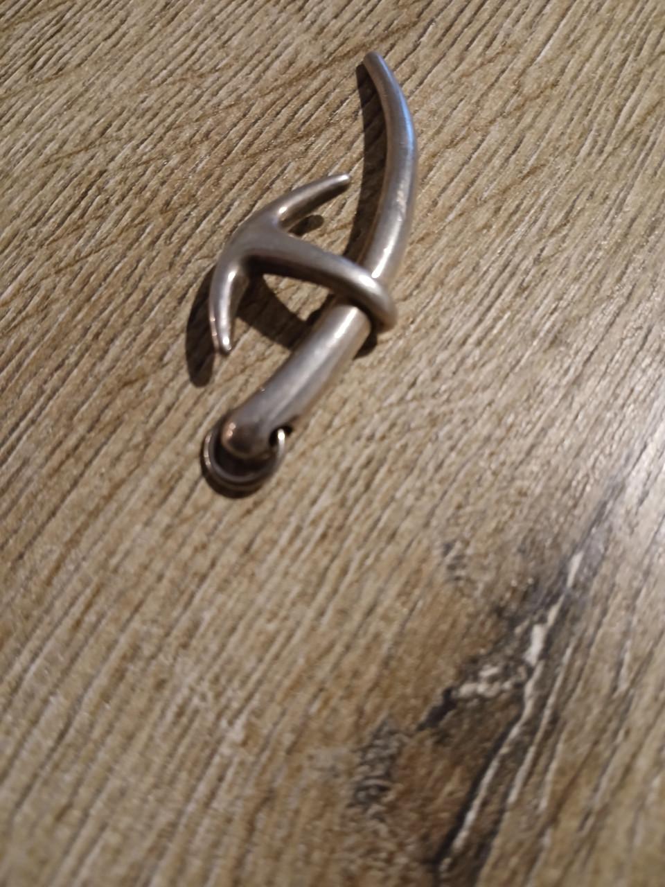 Zilveren hanger (zònder ketting)