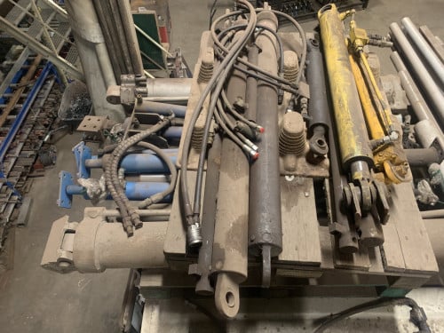 Dikke dubbelwerkende hydrauliekcilinder