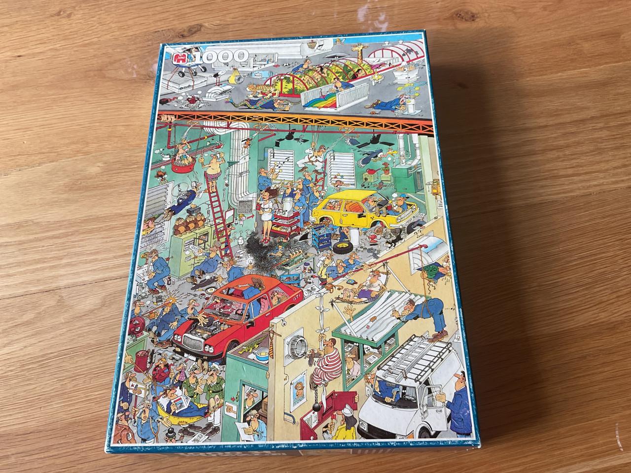 Jan van Haasteren CARS IN THE MAKE