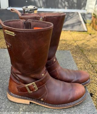 Harley Davidson leren laarzen.