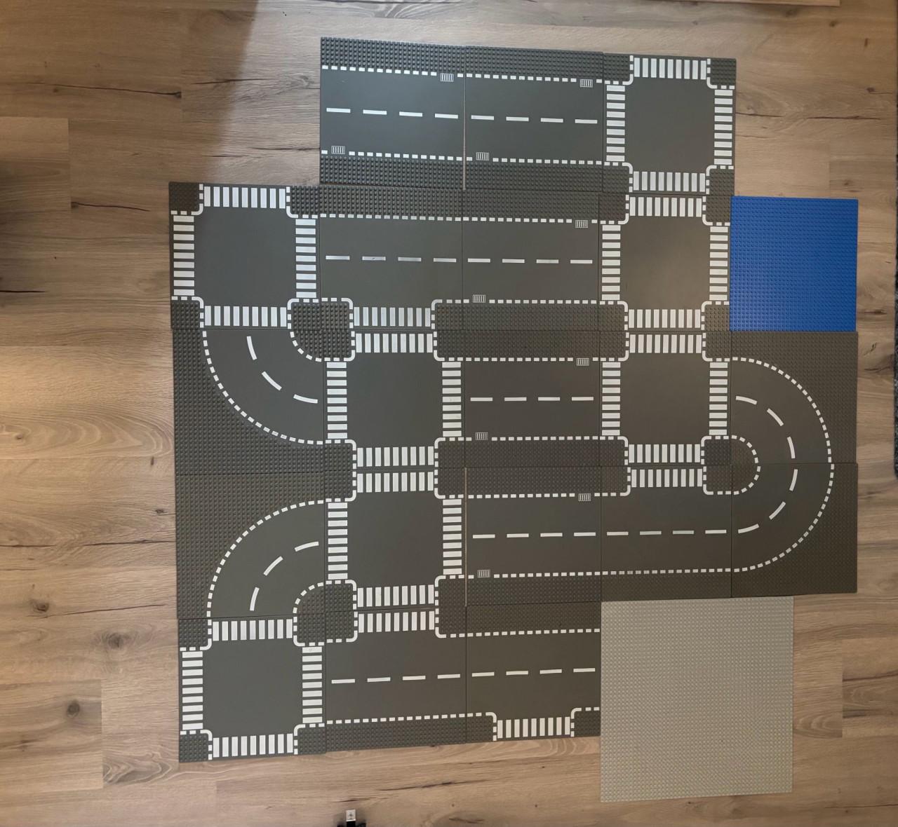 Lego wegplaten