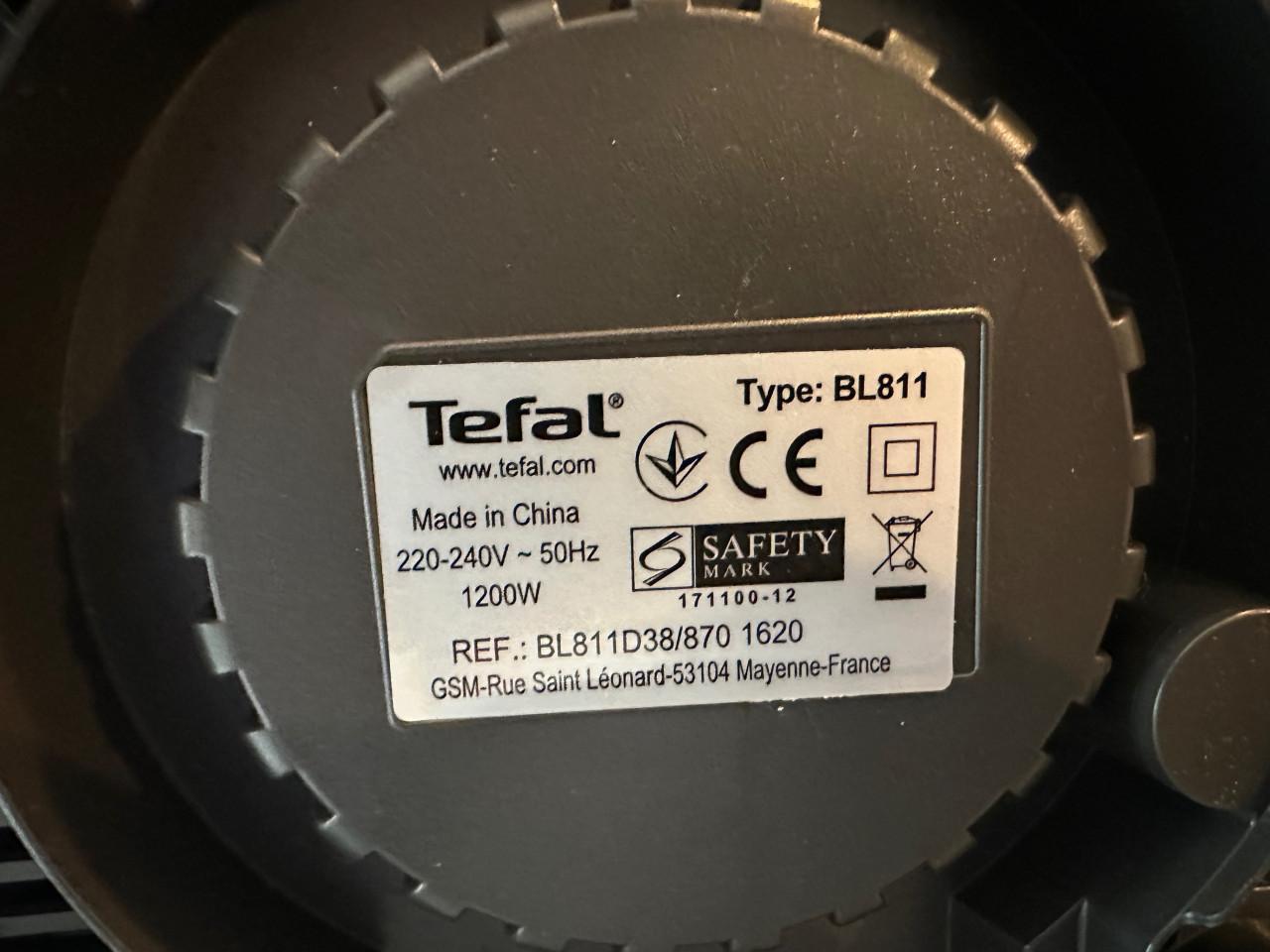 Tefal Perfextmix BL811 blender basis