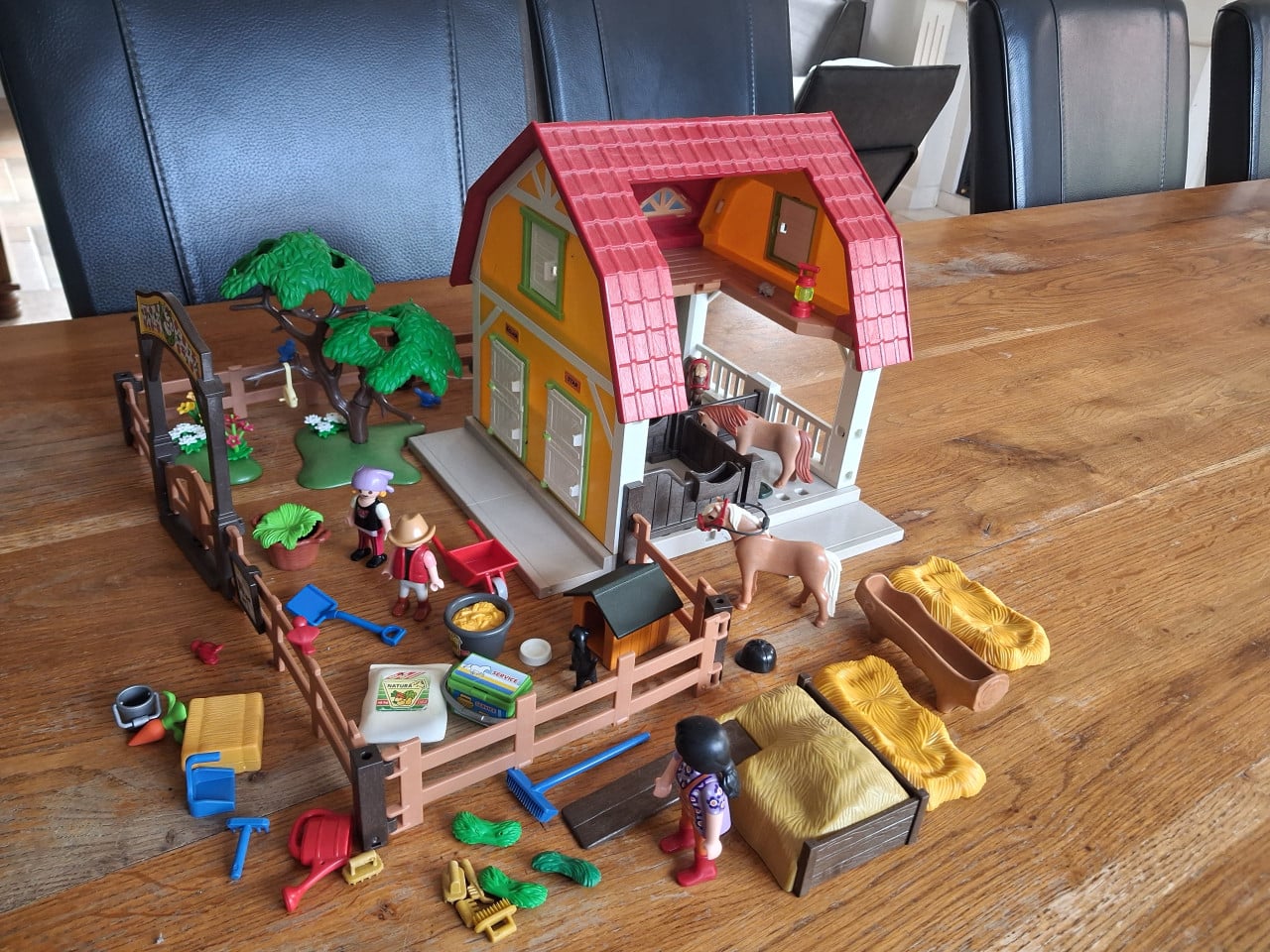 Playmobil ponyranch/manege set 5222