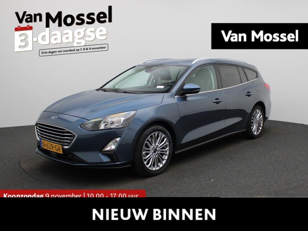 Ford Focus wagon 1.0 ecoboost hybrid titanium x business | lmv | parkeer se