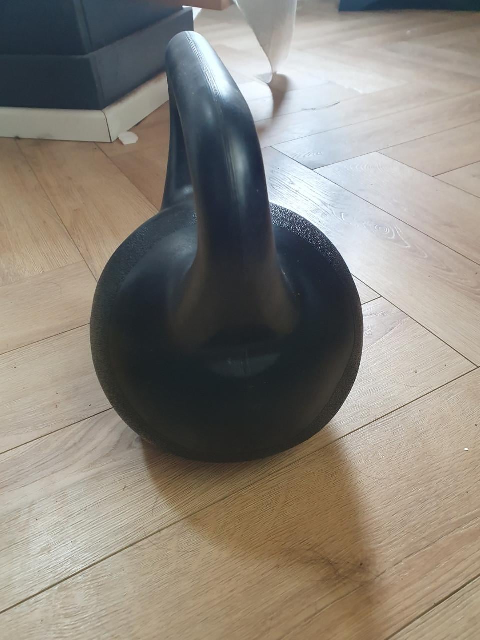 Fitby kettlebell 14 kg • fitness gewicht • crossfit • zwart