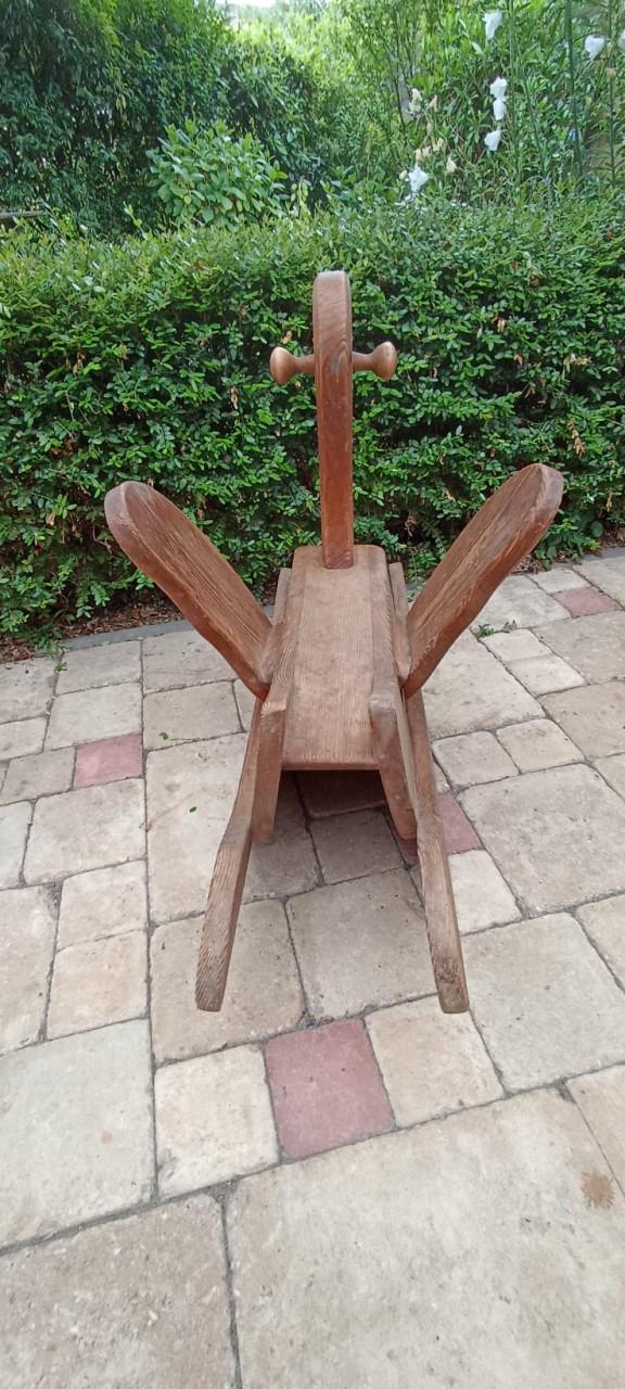 Hobbel zwaan  Hout