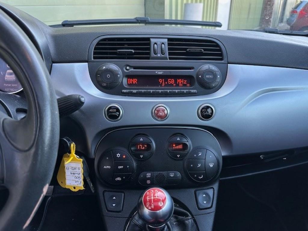 Fiat 500 0.9 twinair turbo 500 s met schuifdak.