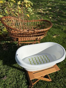 Babybadje, wit, Ikea