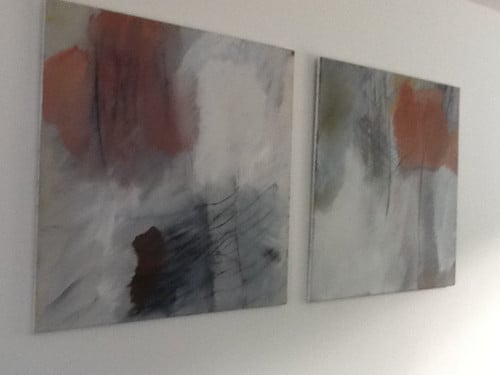 Abstract landschap Jan v Rossum jaar 2006 en 2007