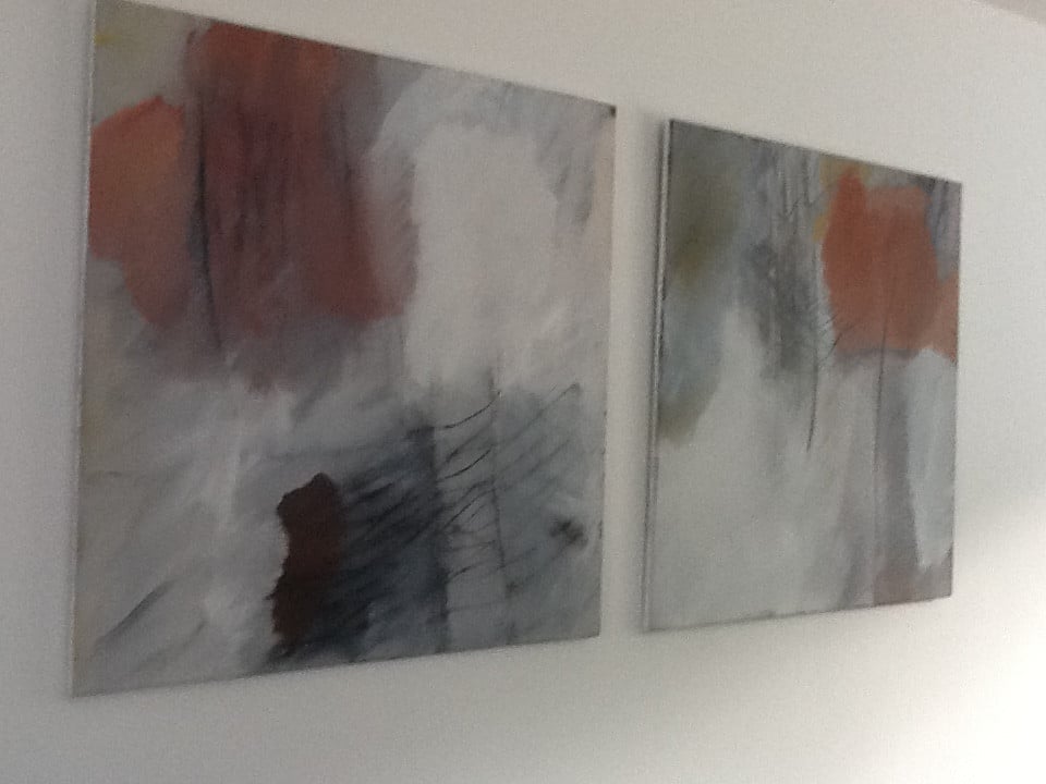 Abstract landschap Jan v Rossum jaar 2006 en 2007