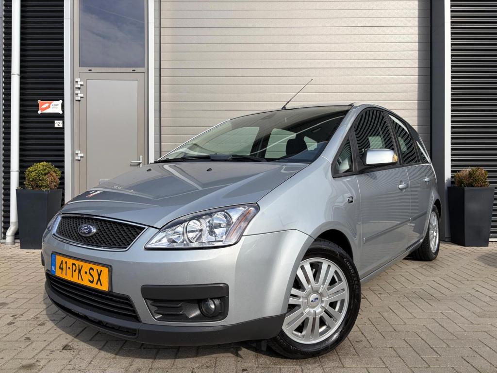 Ford C-max focus 2.0-16v ghia/153.000 nap/dealer onderhouden/trekhaak/andro