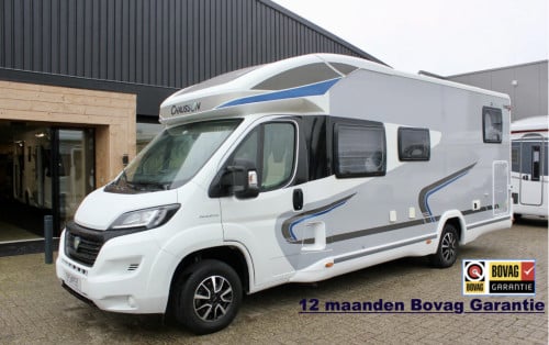 Chausson Titanium 727GA (Lengtebedden+ Hefbed, Als nieuw!!!!)
