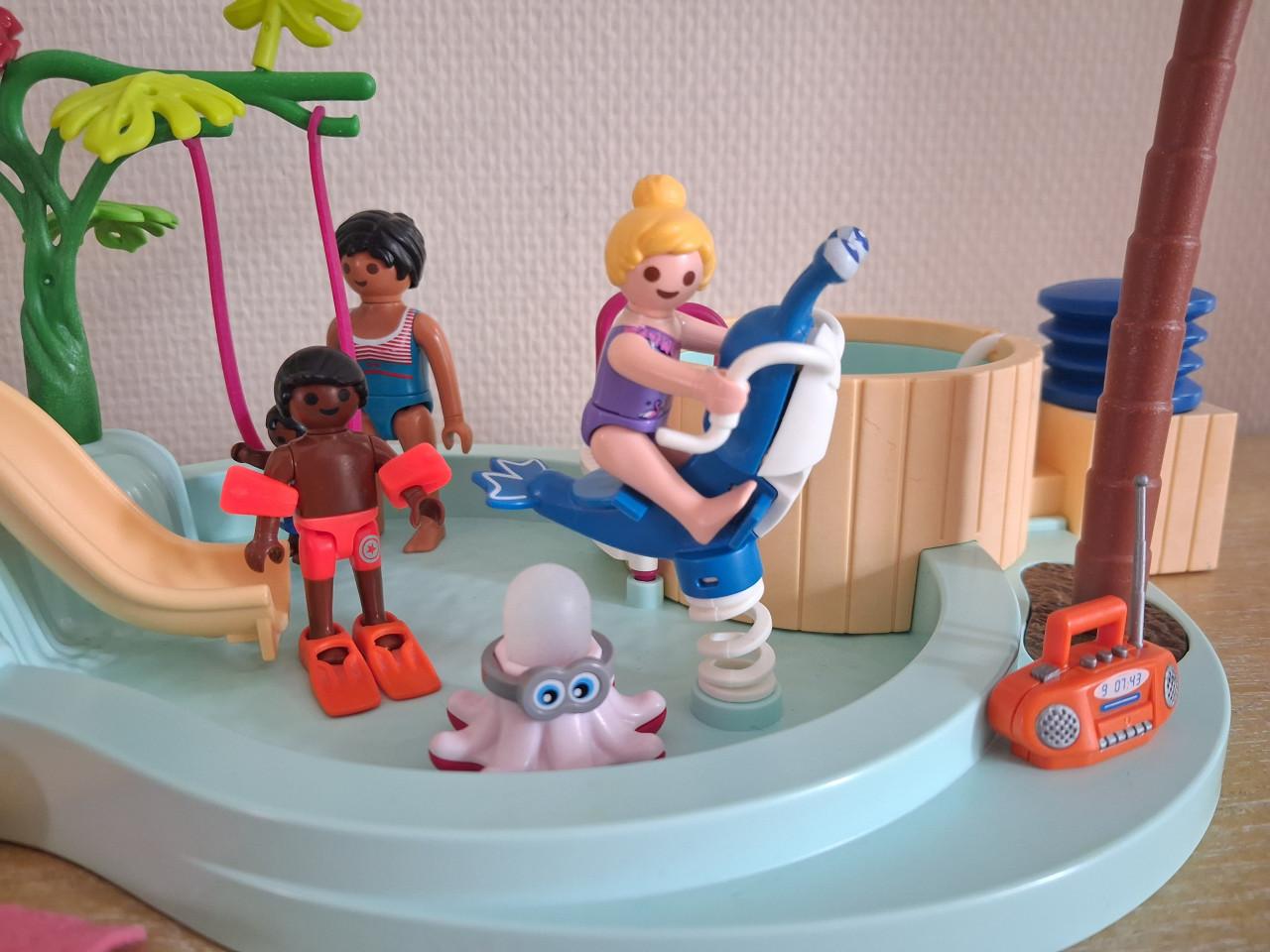 Playmobil zeembad met wirlpool setnr 71529