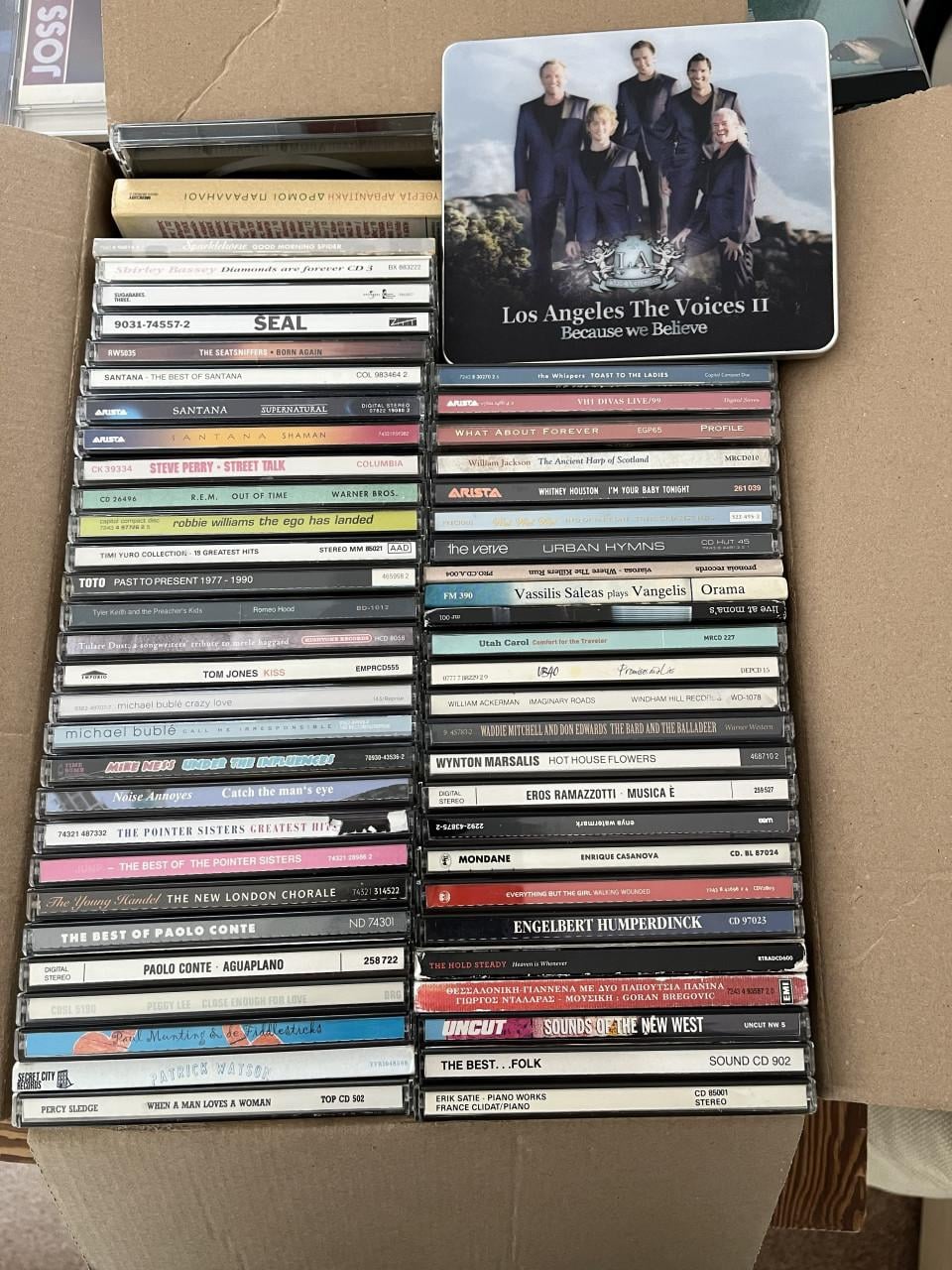 Ruim 100  diverse cd´s