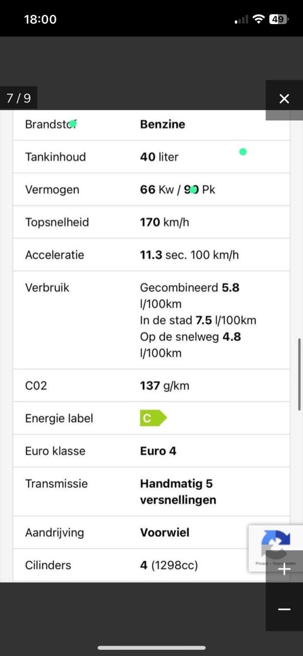 Daihatsu Sirion APK nov 2025 met blikschade dus KOOPJE