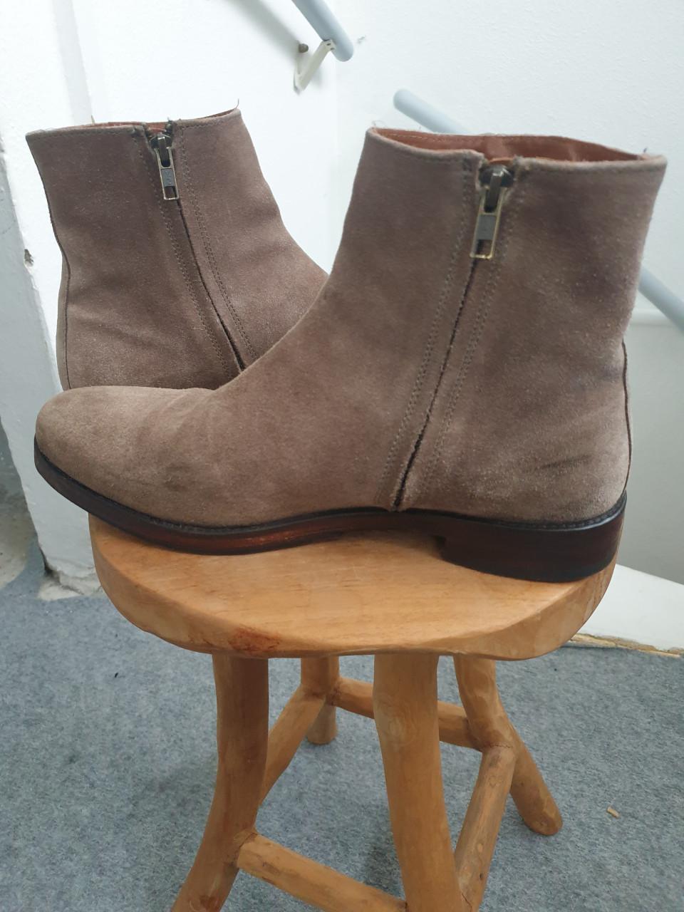 Suede herenboots 42