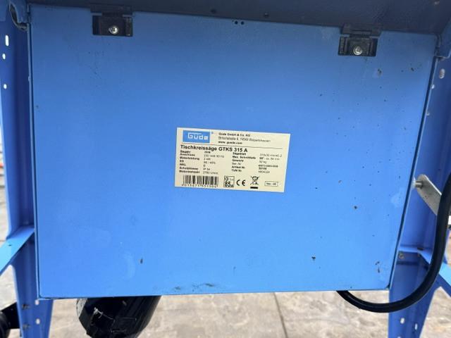 Gude Tafelcirkelzaag GTKS 315 A