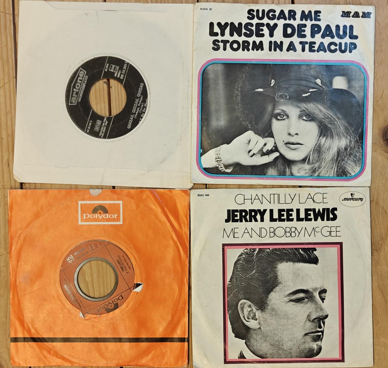 Te Koop  4 singletjes