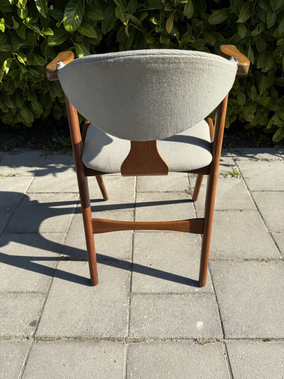 Vintage stoel. Webe by Louis van Teeffelen cow horn chair