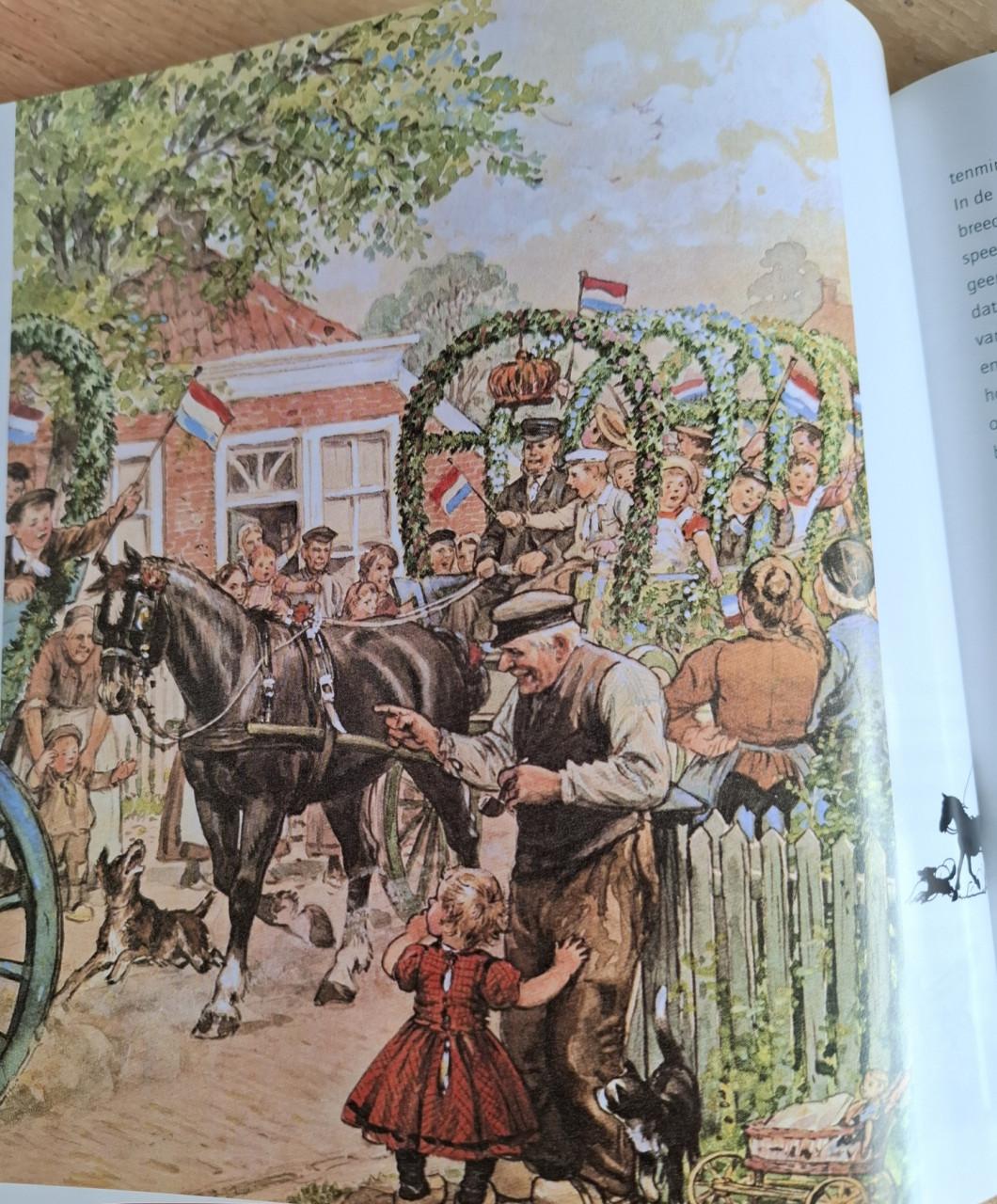 Toen je nog op straat kon spelen, door Jan A. Niemeijer, prenten C. Jetses