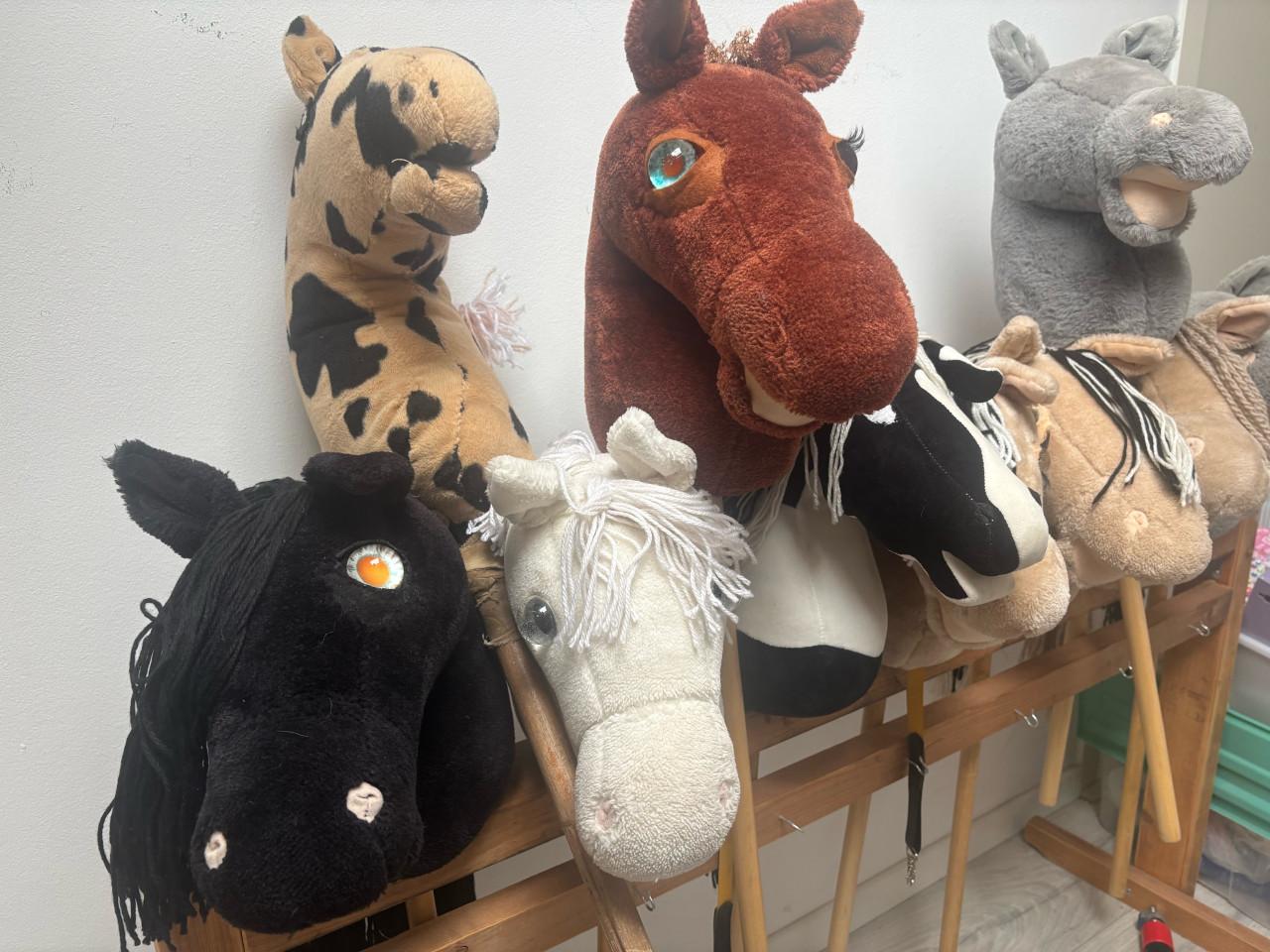Hobby horses en stal