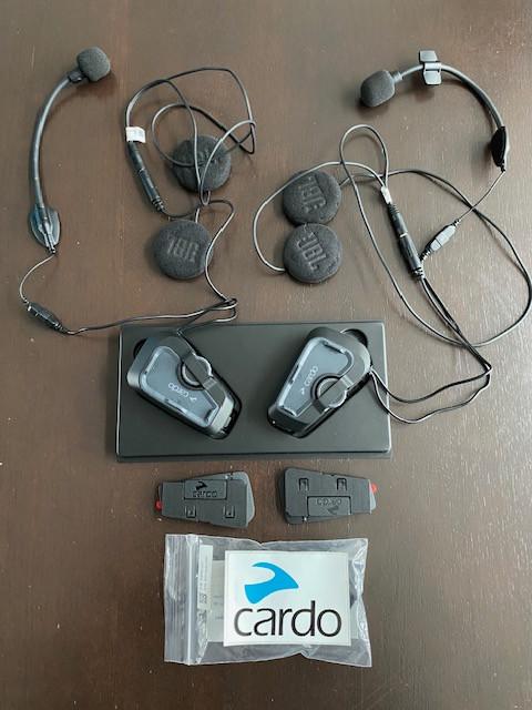 Cardo Freecomset duo plus Packtalk Bold